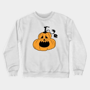 halloween pumpkin funny No.9 Crewneck Sweatshirt